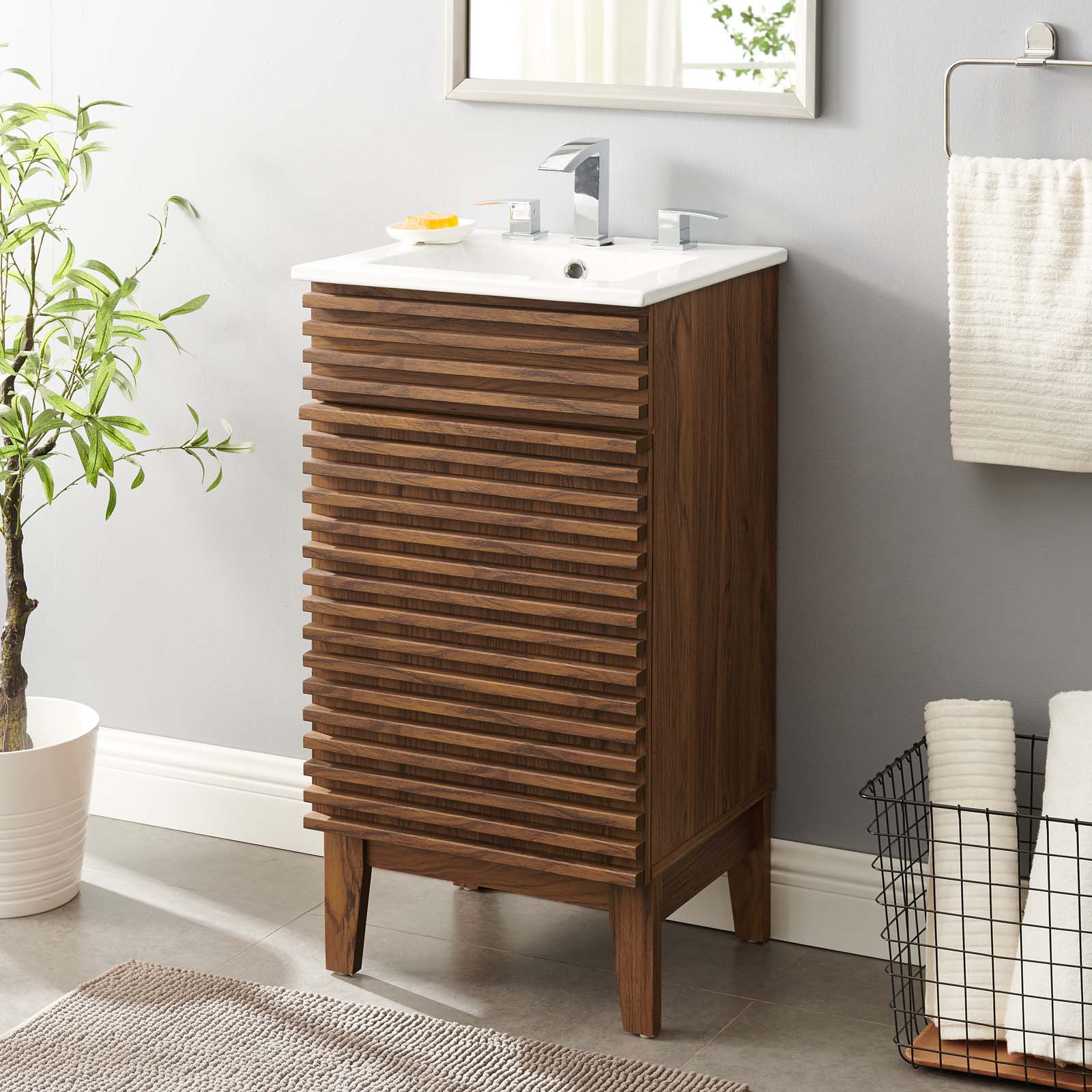 Modway Render 18" Bathroom Vanity Cabinet & Reviews | Wayfair